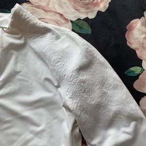 Lululemon Toasty Tech 1/2 zip White